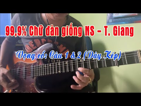 Video 99,9% Giống chữ Đàn NS Trường Giang | Độc Tấu Guitar... - youtube