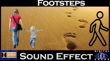 Sound Effects For Footsteps | Full Package | High Quality Audio