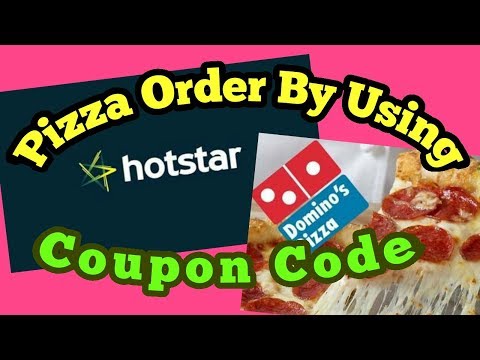 How to Apply Dominos Pizza Coupon Code Rewards got from Hotstar