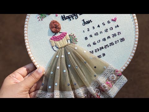 Beautiful Girl Embroidery Makeover ❤️ Gossamer