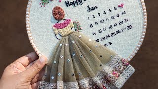 Beautiful Girl Embroidery Makeover Gossamer