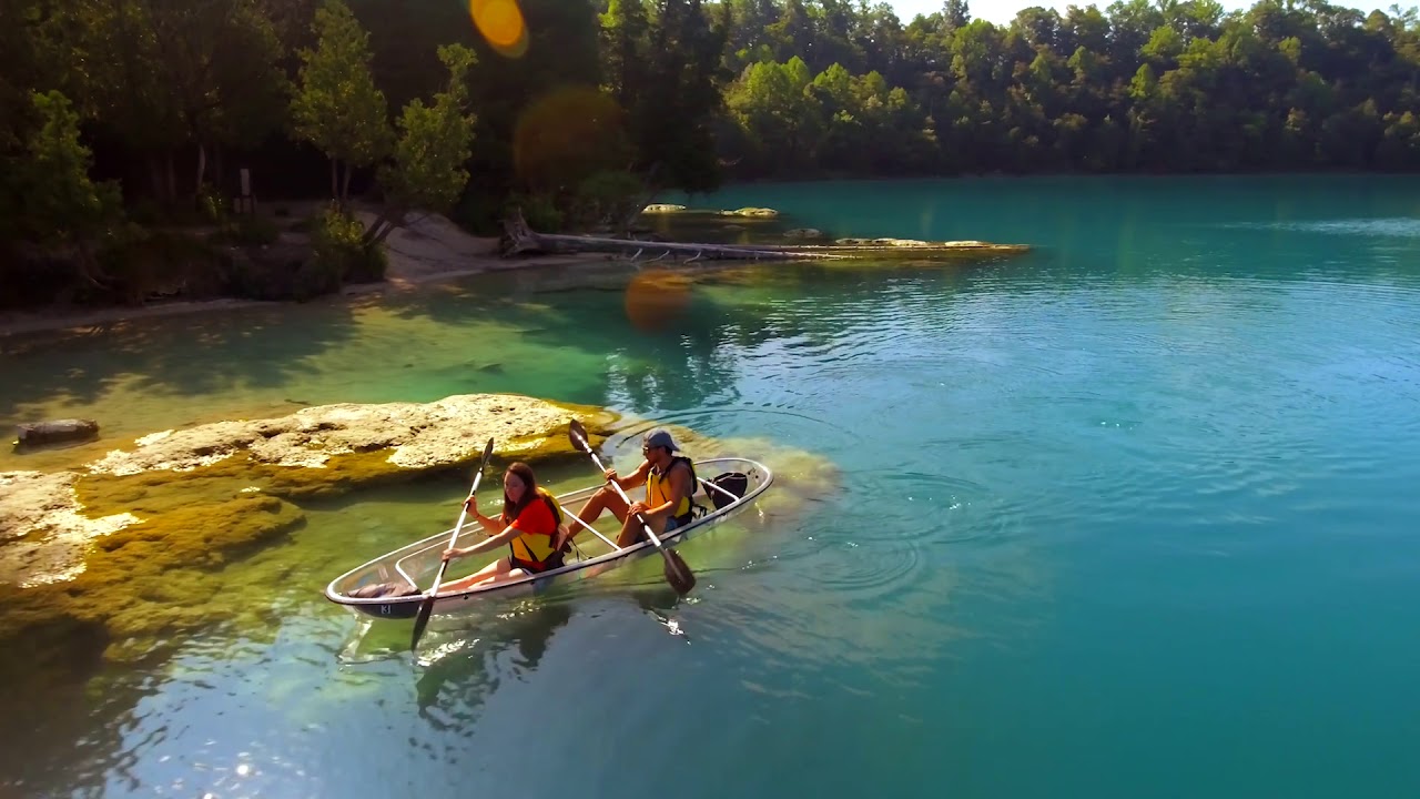Invisible kayaks at Green Lakes? See what they look like YouTube