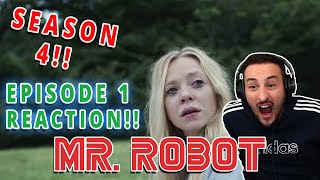 LAST SEASON!! Mr. Robot Season 4 EPISODE 1 REACTION!! (4X1 401 Unauthorized)