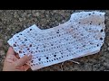 PALA DE CROCHE PARA VESTIDOS (até 5 meses)