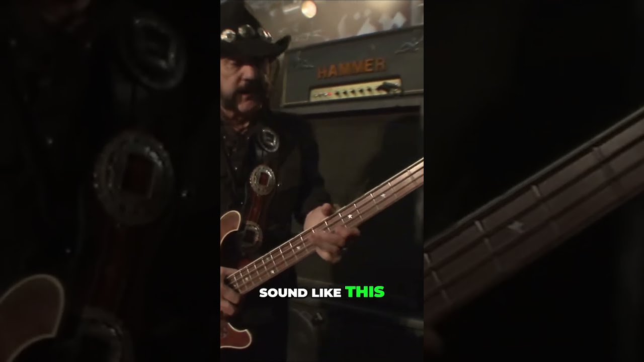Lemmy On His Powerful Bass Tone Shorts Rockmusic