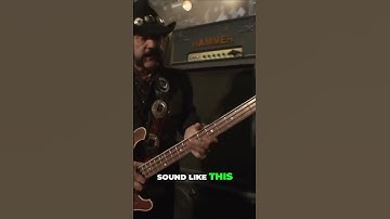 Thumbnail of Lemmy On His Powerful Bass Tone #shorts #rockmusic
