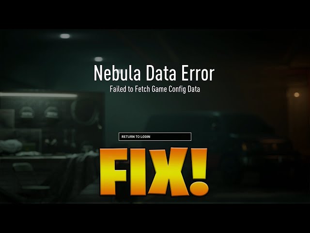 How to Fix / Solve Login to Nebula Failed on Payday 3