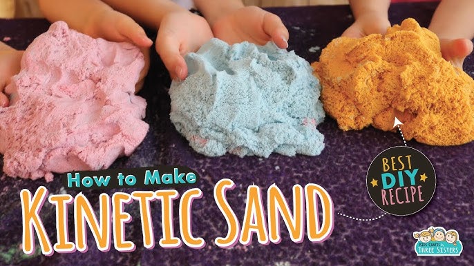 Easy DIY Homemade Moon Sand - Happiness is Homemade