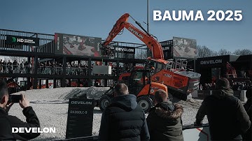 BAUMA 2025 Recap | DEVELON’s Explosive Debut of the New Generation 9 Model