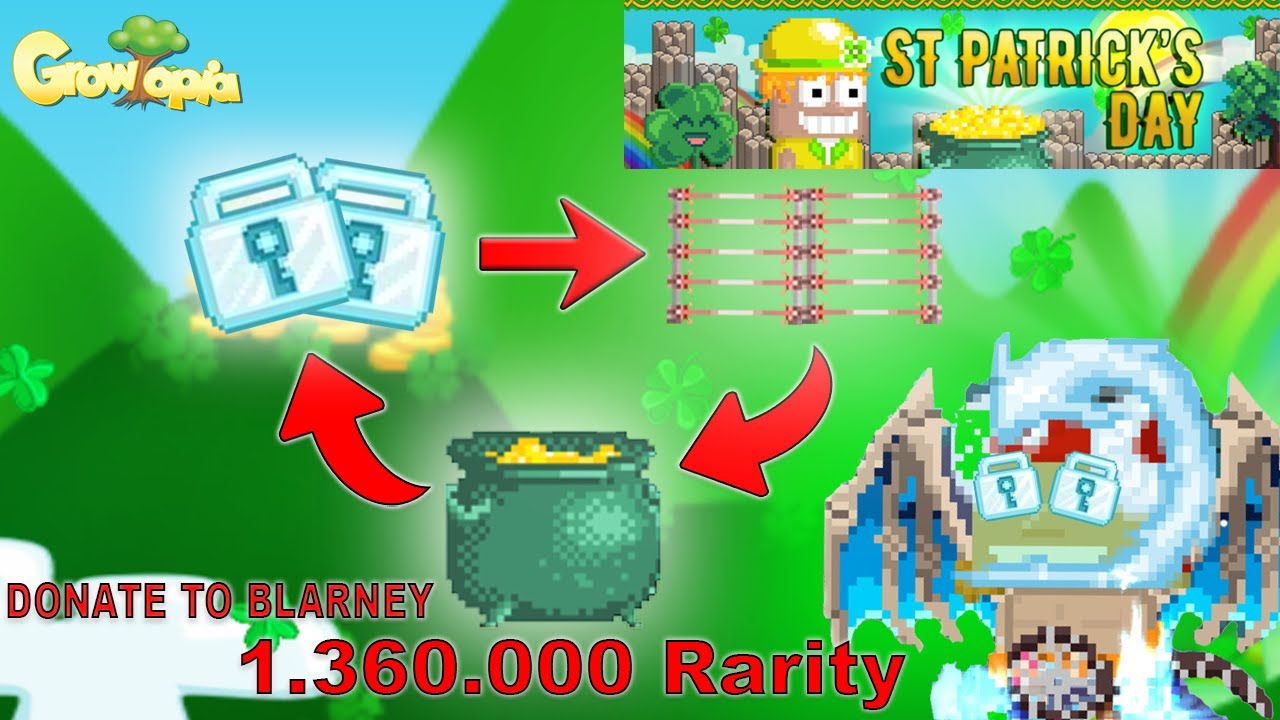 DONATE 1.360.000 RARITY TO BLARNEY, WHAT DID I GOT? ST. PATRICK'S DAY