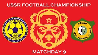 Matchday 9. FC DORDOI BISHKEK 1:2 FC KAUNAS