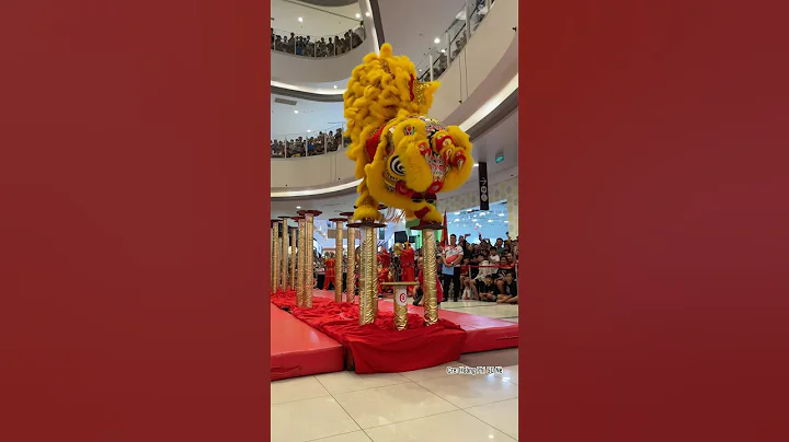 Múa lân hài hước, múa lân đỉnh cao #mualan #mualan2024 #ongdia