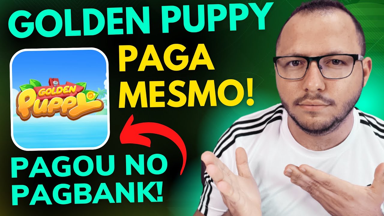 GOLDEN PUPPY PAGA MESMO! JOGO QUE PAGA no PAGBANK – PROVA de  PAGAMENTO 2023 GANHAR DINHEIRO