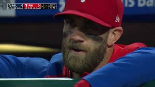 Bryce Harper MIC'D UP During Sunday Night Baseball In Philly!