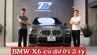 BMW X6 cũ giá dưới 3 tỷ có thơm không?