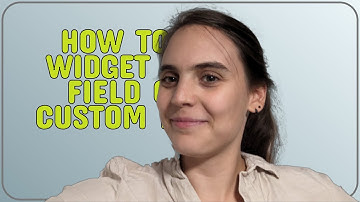 Drupal: How to set widget for a field on a custom form?