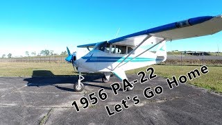 1956 PA22-150 Tripacer Returning Home