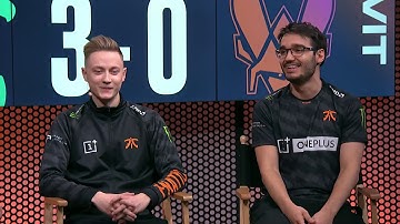 Post Game Lobby + Highlights of Fnatic vs Vitality Quarter Finals  S9 LEC Spring 2019
