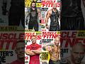 WWE Stars Featured in Muscle &amp; Fitness #wwe #fitness #romanreigns #therock #shorts #viral #facts