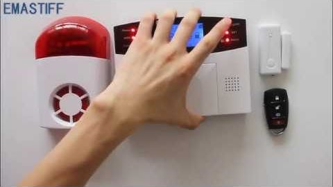 eMastiff Wireless/WIre G2B GSM ALARM PAIR WITH WIRELESS SIREN