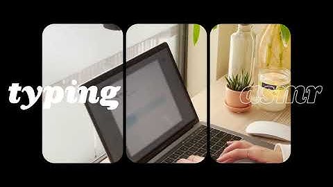 asmr keyboard typing // macbook pro, no talking, fast typing, plant aesthetic