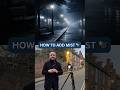 How to Add Beautiful Mist In-Camera