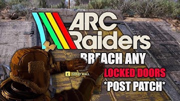 DO THIS NOW! NEW ARC Raiders Wall Breach Glitch after Patch 1.2.0 (FREE LOOT/BLUEPRINTS)
