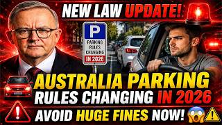 🚗 Australia Parking Rules Changing in 2026 ⚠️ | New Law Update Explained | Avoid Huge Fines Now