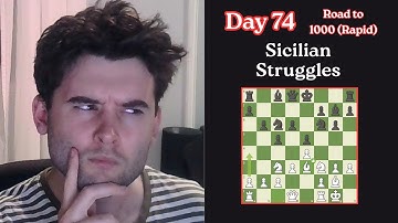 Day 74 - Playing Chess Every Day Until I Reach 1000 Elo (Rapid)