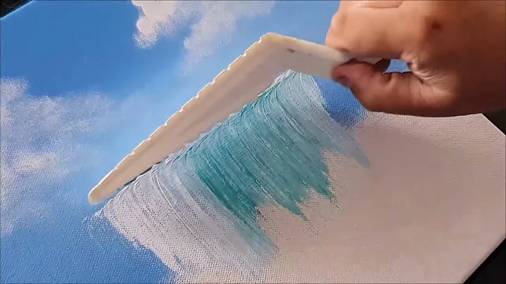 KING ART    WATERFALL   N 970  PAINTING TUTORIAL