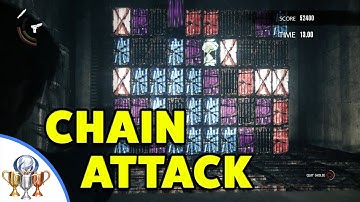 The Evil Within 2 Shooting Range - CHAIN ATTACK (Very Hard) Locker Key for Locksmith Trophy