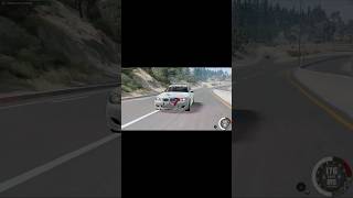 BMW M5 SAFETY CAR ESCAPING TRACK AND POLICE #car #automobile #gaming #beamng #beamngdrive