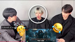 Korean reaction to Dhurandhar First Look | Ranveer Singh | Aditya Dhar | Korean reaction | MT Reacti
