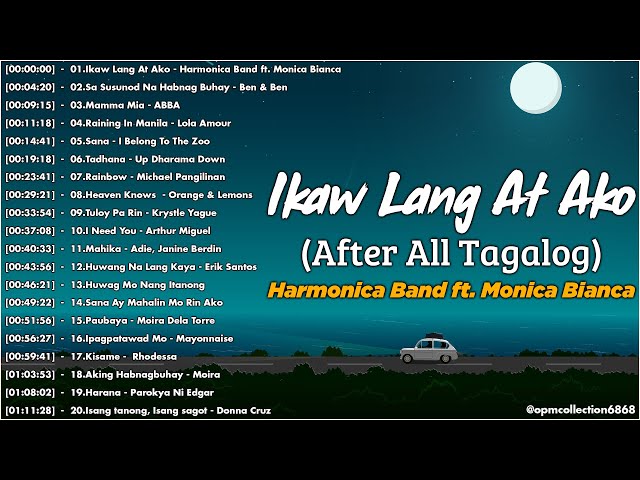 Ikaw Lang At Ako - Harmonica Band ft. Monica Bianca | Best OPM Tagalog Love Songs With Lyrics 2024 class=