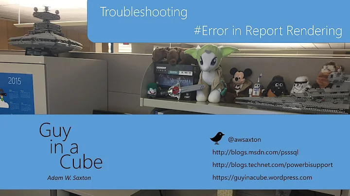 #Error Rendering Error in Reporting Services