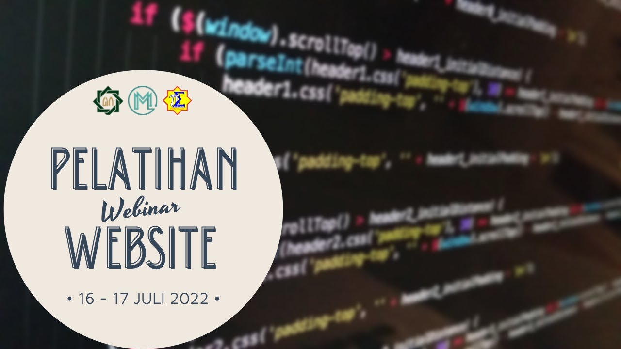 Webinar Pelatihan Website | Day-1 - YouTube