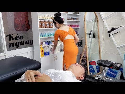 [ASMR] Look at her washing massaging and brightening masks makes me so happy