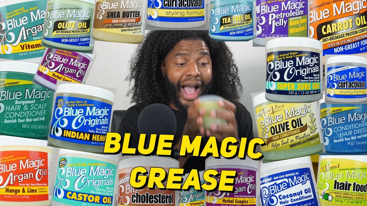 Blue Magic Hair Grease for Men - wide 6
