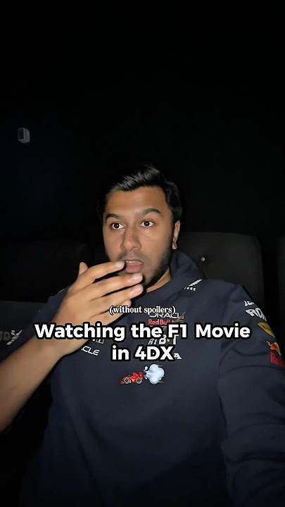 Watching the F1 Movie in 4D 🤯