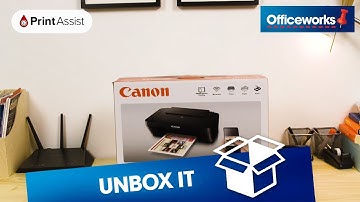 Canon PIXMA Wireless Inkjet MFC Printer MG3060 Unboxing