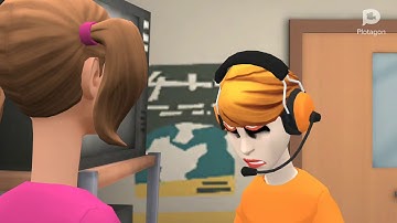 Emily Wichmer Slaps Joshua The Vyond Fan And Joshua The Vyond Fan Cries