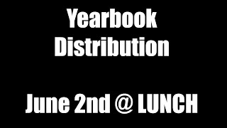 Yearbook Distribution 2022