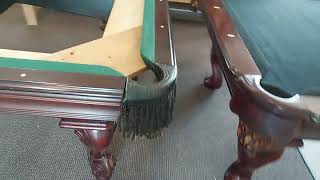 Three of a kind.  8' Olhausen pool table for sale.