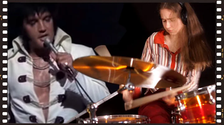 Sina jamming with Elvis: Polk Salad Annie  Drum Co...