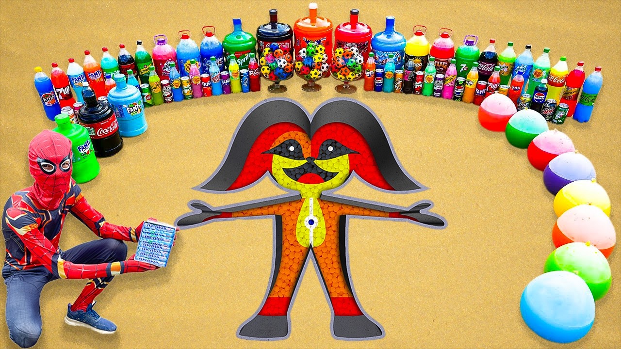 ЭКСПЕРИМЕНТ: Как сделать день собаки незабываемым с помощью Orbeez | Гигантские Coca-Cola и Mento...