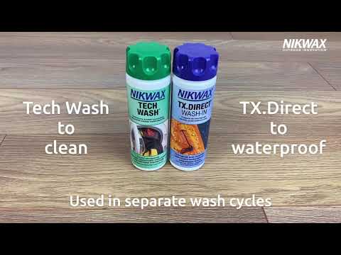 nikwax spray instructions
