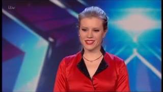 BGT 2020 AUDITIONS WEEK 1 - DIANA VEDYASHINKA (DOG ACT)