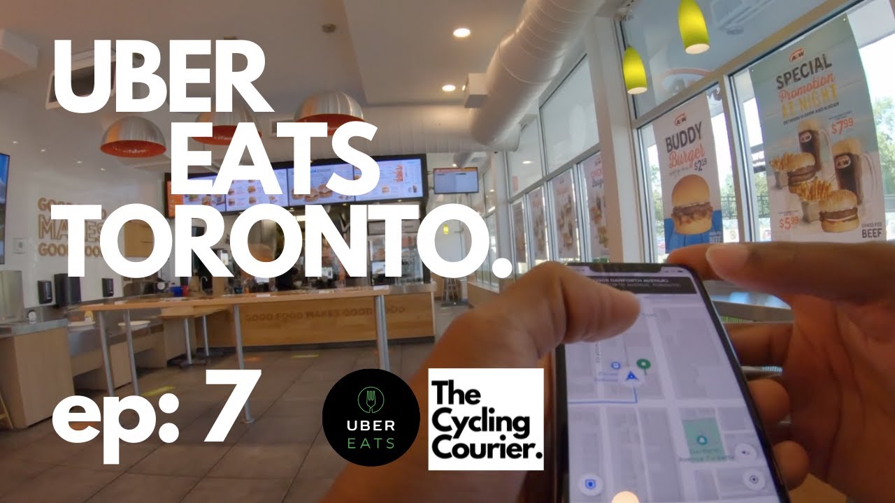 I Made...$ In TIPS For Just 3 HOURS Doing UBER EATS In TORONTO - YouTube