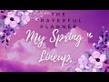 My Spring Line Up | The Prayerful Planner 🪻