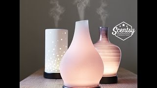 Scentsy diffuser set-up and features!